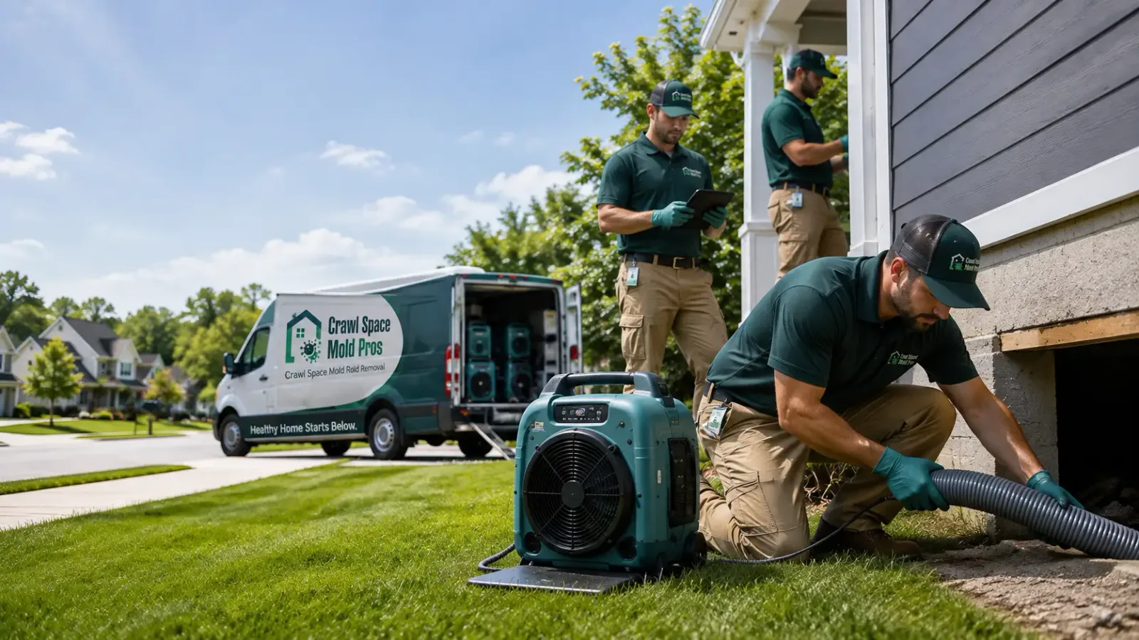 Crawl Space Mold Removal in Princeton, IL